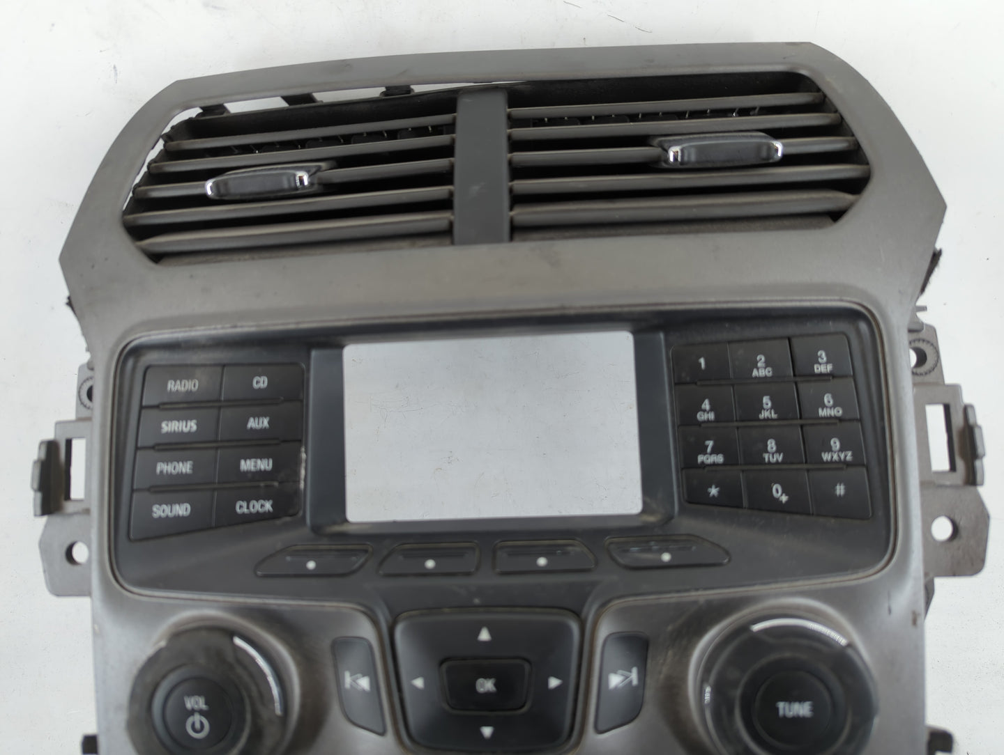 2014 Ford Explorer Radio AM FM Cd Player Receiver Replacement P/N:10007582-16 EB5T-18A802-AA Fits OEM Used Auto Parts - Oemu