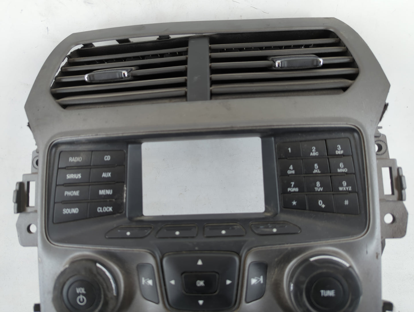 2014 Ford Explorer Radio AM FM Cd Player Receiver Replacement P/N:10007582-16 EB5T-18A802-AA Fits OEM Used Auto Parts - Oemu