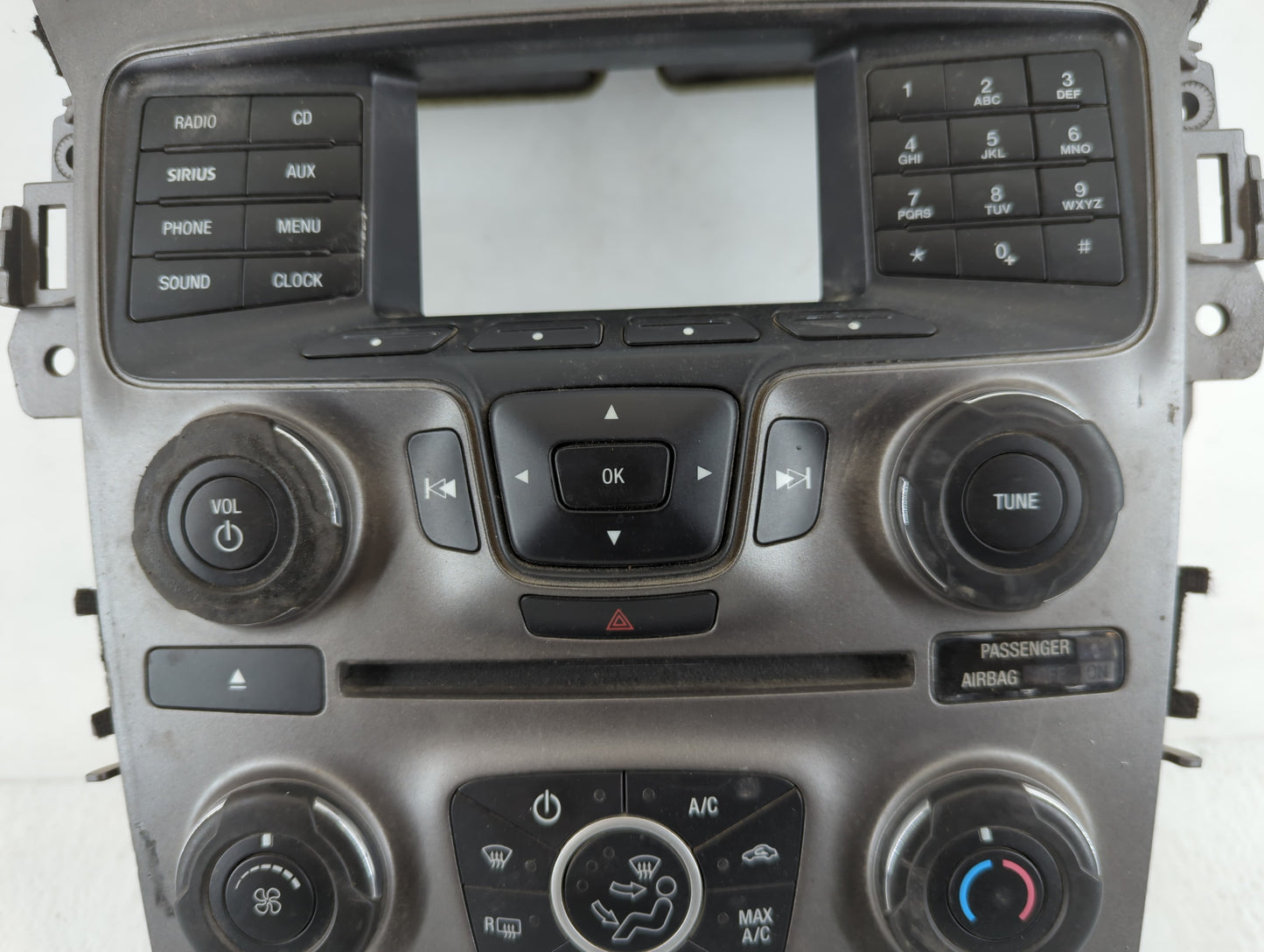 2014 Ford Explorer Radio AM FM Cd Player Receiver Replacement P/N:10007582-16 EB5T-18A802-AA Fits OEM Used Auto Parts - Oemu
