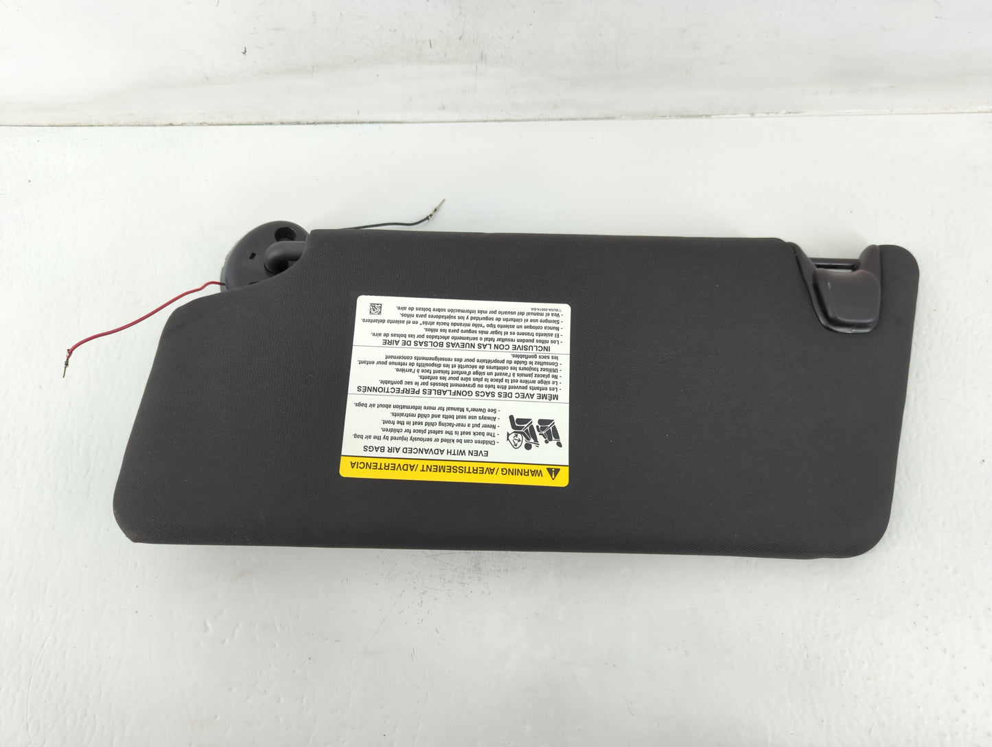 2011-2015 Ford Explorer Sun Visor Shade Replacement Passenger Right Mirror Fits Fits 2011 2012 2013 2014 2015 OEM Used Auto 