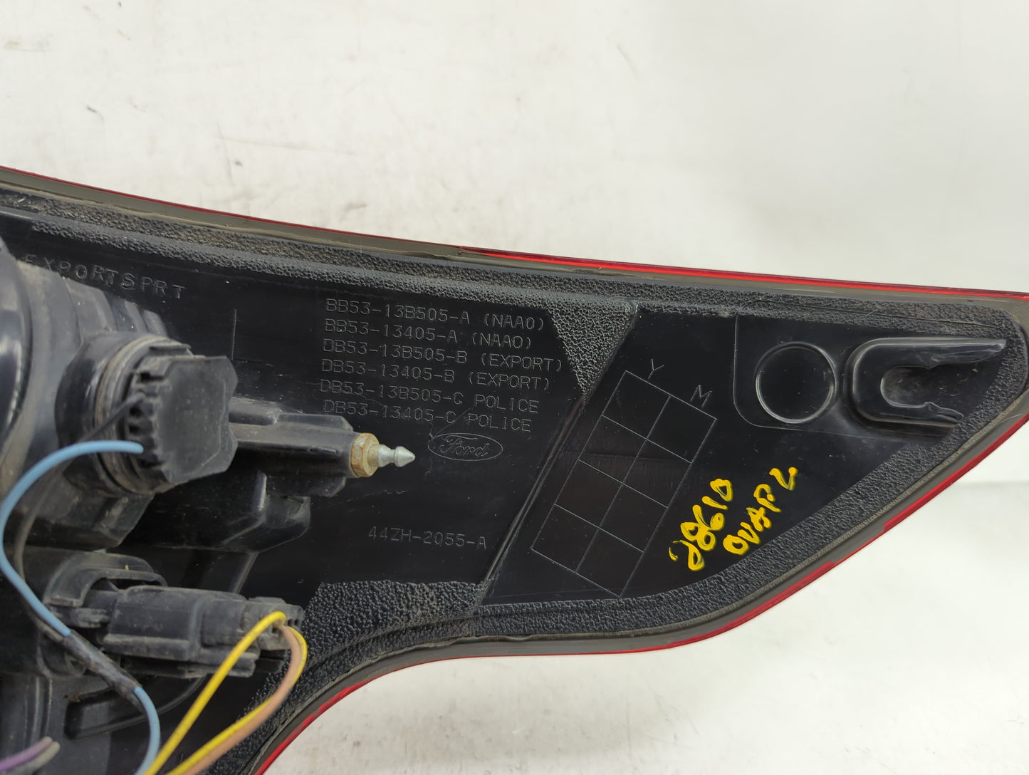 2011-2015 Ford Explorer Tail Light Assembly Driver Left OEM Fits Fits 2011 2012 2013 2014 2015 OEM Used Auto Parts - Oemused