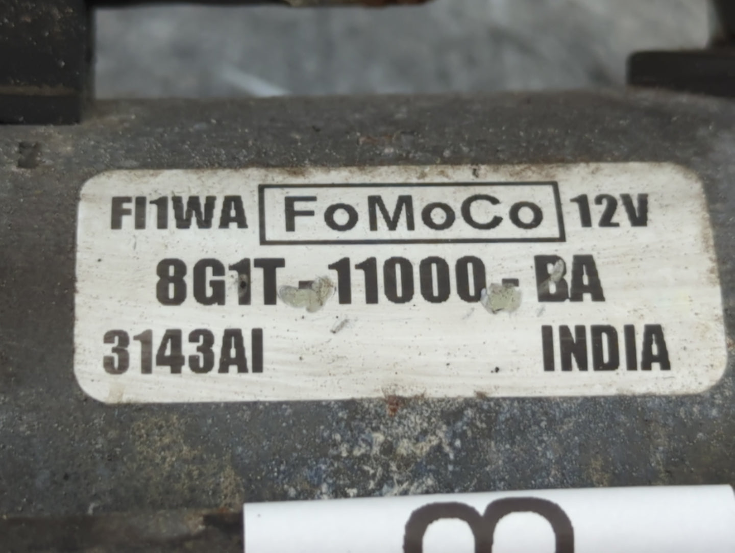 2011-2019 Ford Explorer Car Starter Motor Solenoid OEM P/N:8G1T-11000-BA Fits OEM Used Auto Parts - Oemusedautoparts1.com