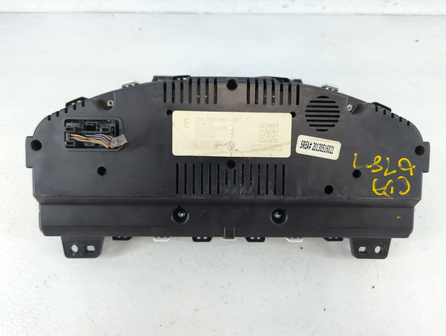 2014-2015 Ford Explorer Instrument Cluster Speedometer Gauges P/N:EB5T-10849-EB Fits Fits 2014 2015 OEM Used Auto Parts - Oe