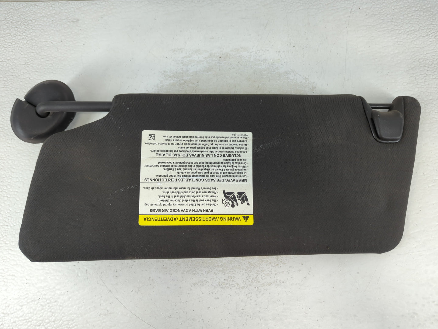 2011-2015 Ford Explorer Sun Visor Shade Replacement Passenger Right Mirror Fits Fits 2011 2012 2013 2014 2015 OEM Used Auto 