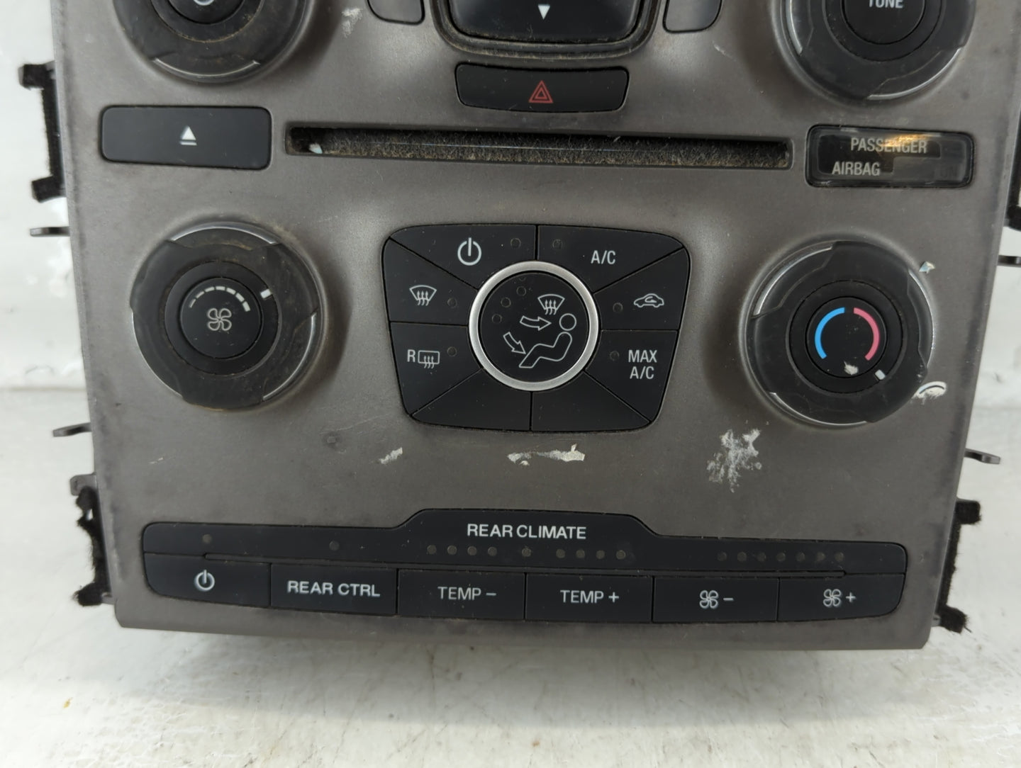 2014 Ford Explorer Climate Control Module Temperature AC/Heater Replacement Fits OEM Used Auto Parts - Oemusedautoparts1.com