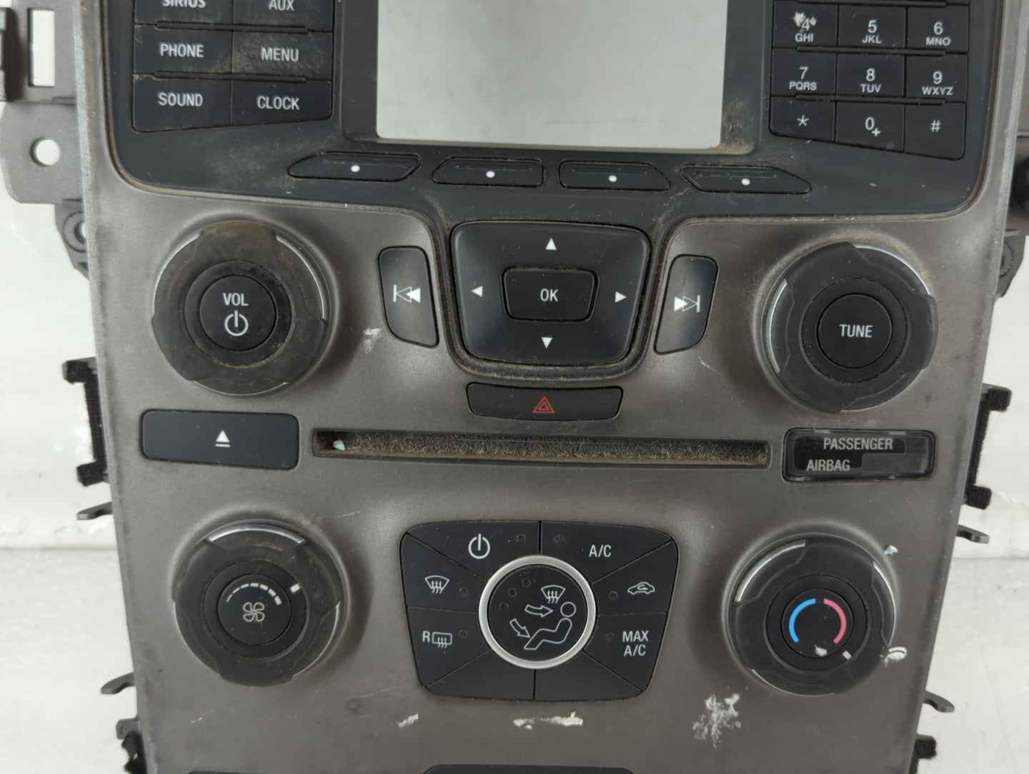 2014 Ford Explorer Climate Control Module Temperature AC/Heater Replacement Fits OEM Used Auto Parts - Oemusedautoparts1.com