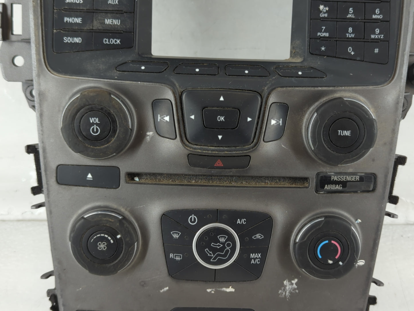 2014 Ford Explorer Climate Control Module Temperature AC/Heater Replacement Fits OEM Used Auto Parts - Oemusedautoparts1.com
