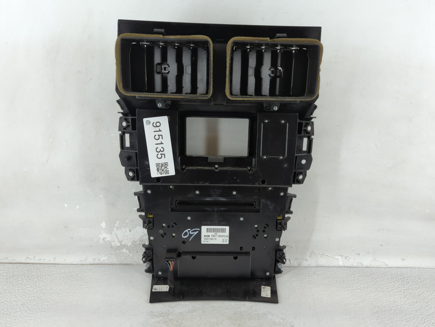 2014 Ford Explorer Climate Control Module Temperature AC/Heater Replacement Fits OEM Used Auto Parts - Oemusedautoparts1.com