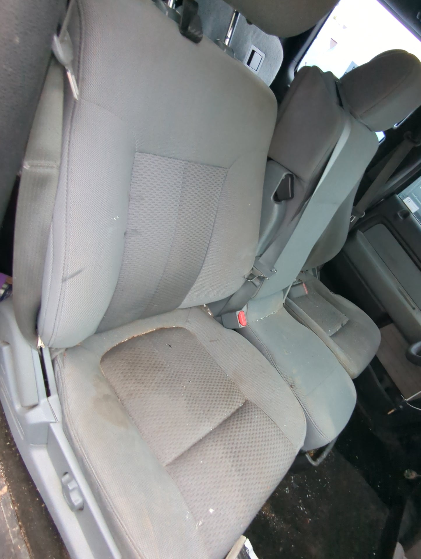 2012-2014 Ford F-150 Passenger Front Seat Oem Grey - Oemusedautoparts1.com