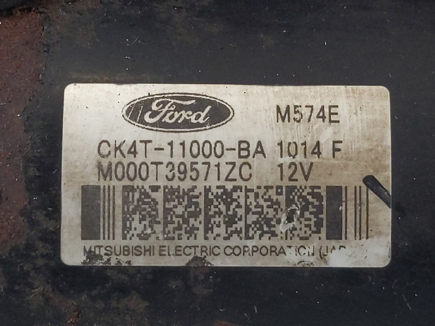 2011-2014 Ford F-150 Car Starter Motor Solenoid OEM P/N:CK4T-11000-BA Fits Fits 2011 2012 2013 2014 2015 OEM Used Auto Parts