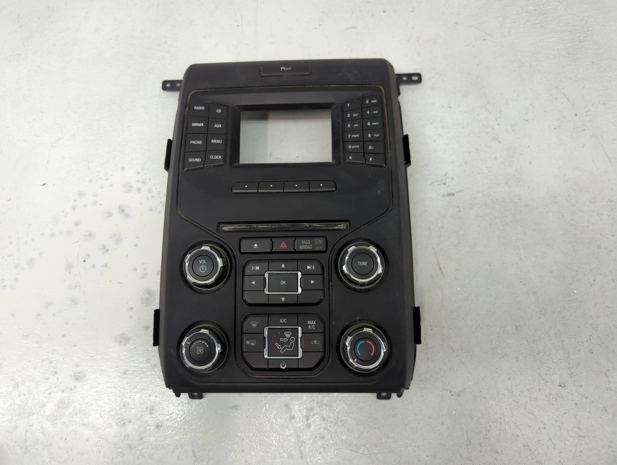2013-2014 Ford F-150 Radio AM FM Cd Player Receiver Replacement P/N:EJ3T-18A802-BA3JA6 Fits Fits 2013 2014 OEM Used Auto Par