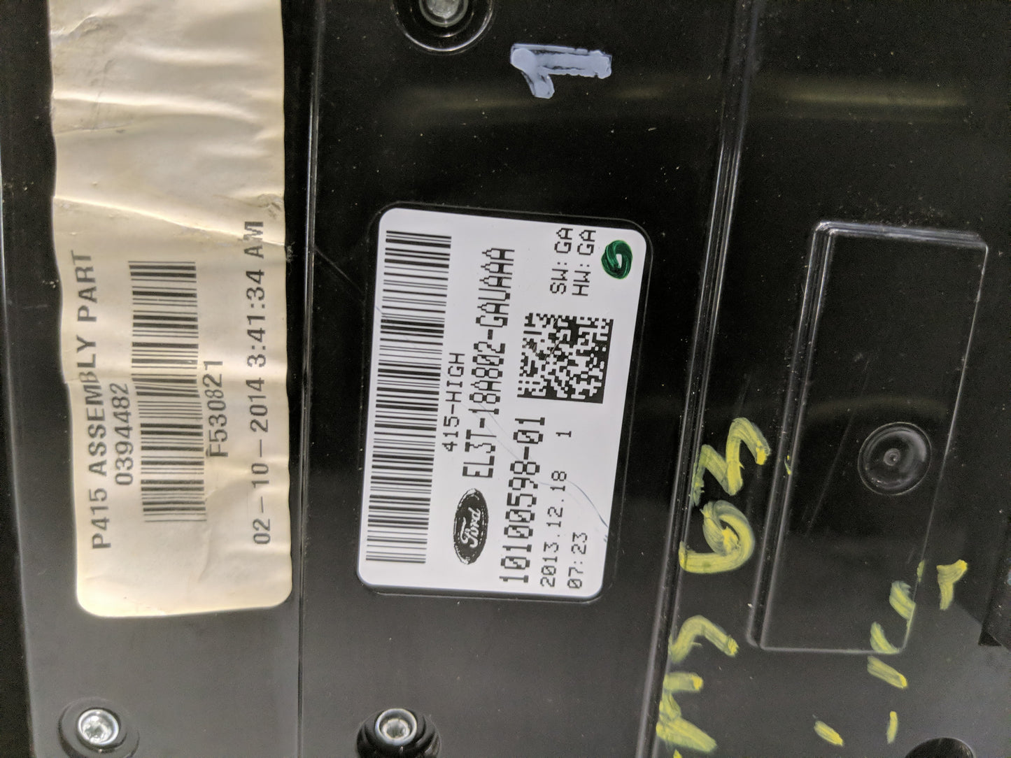 2014-2014 Ford F-150 Radio Control Panel - Oemusedautoparts1.com