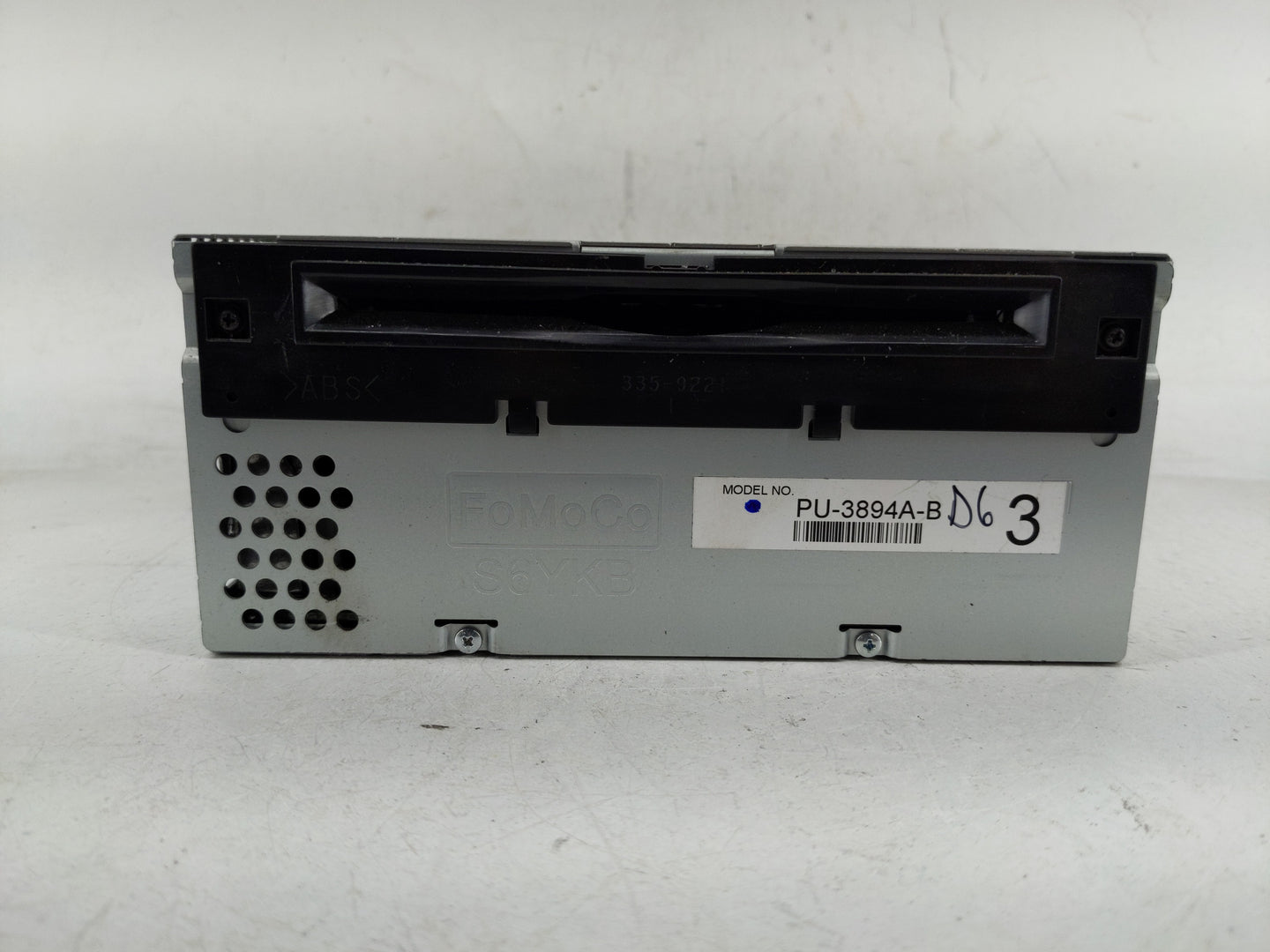 2014 Ford F-150 Radio AM FM Cd Player Receiver Replacement P/N:EL3T19C107LA Fits OEM Used Auto Parts - Oemusedautoparts1.com