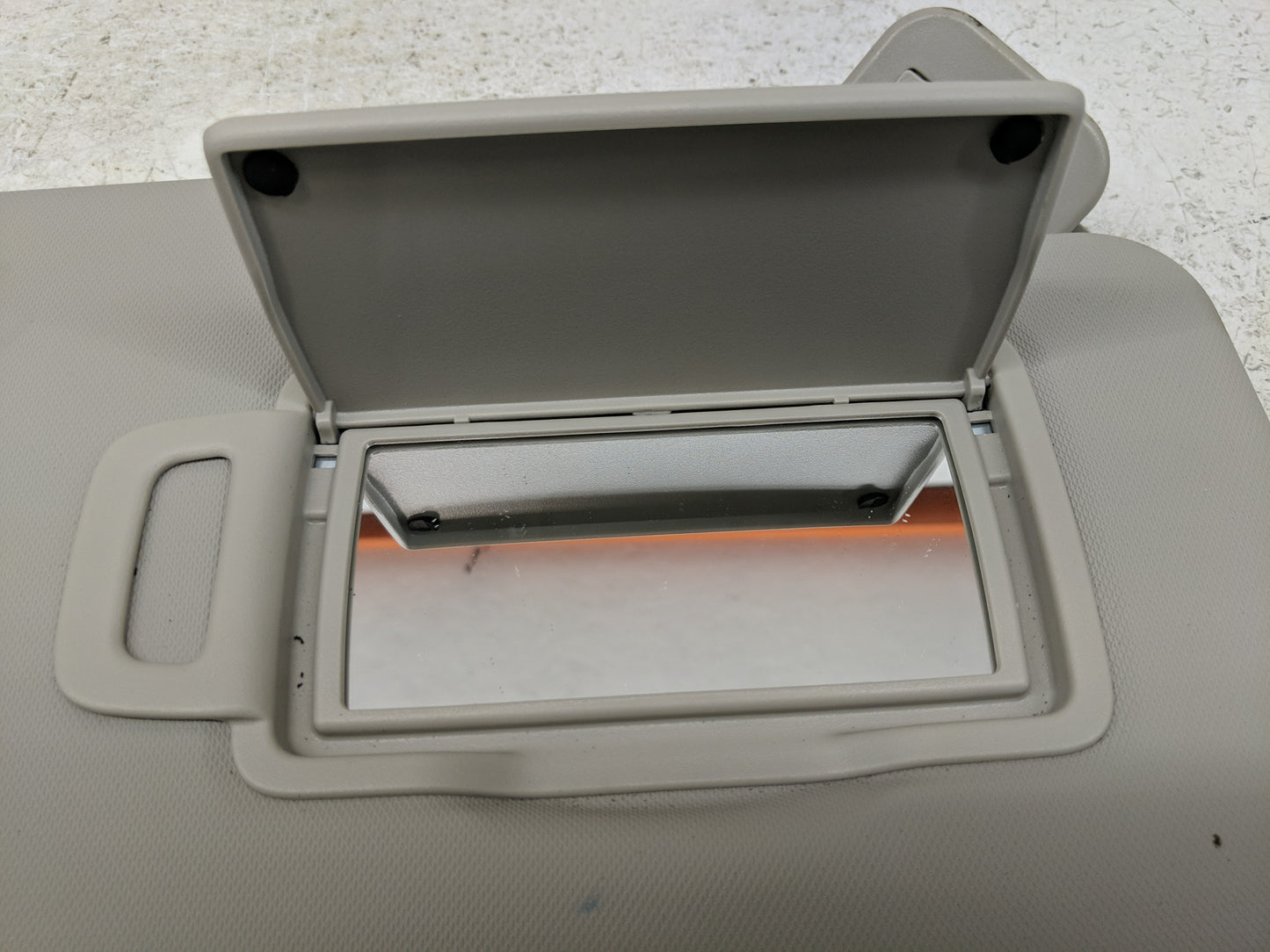 2011-2014 Ford F-150 Sun Visor Shade Replacement Passenger Right Mirror Fits Fits 2011 2012 2013 2014 OEM Used Auto Parts - 