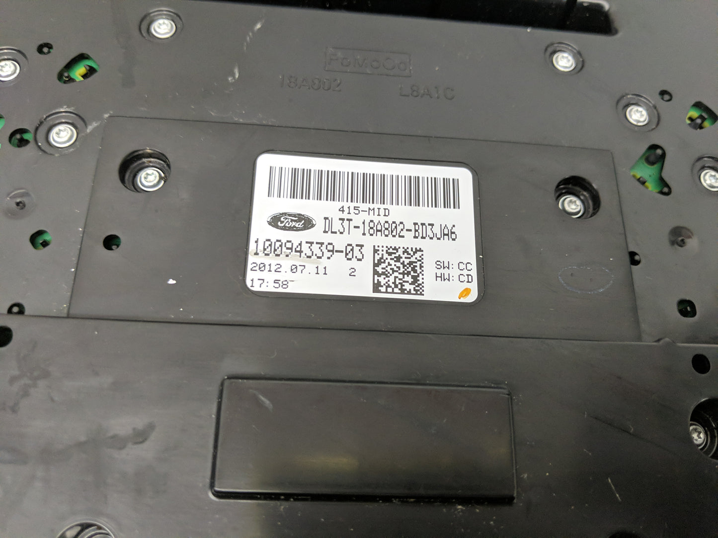 2013-2014 Ford F-150 Radio Control Panel - Oemusedautoparts1.com
