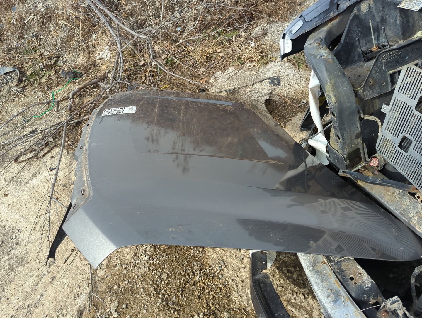 2009-2014 Ford F-150 Hood Oem 1325144 - Oemusedautoparts1.com