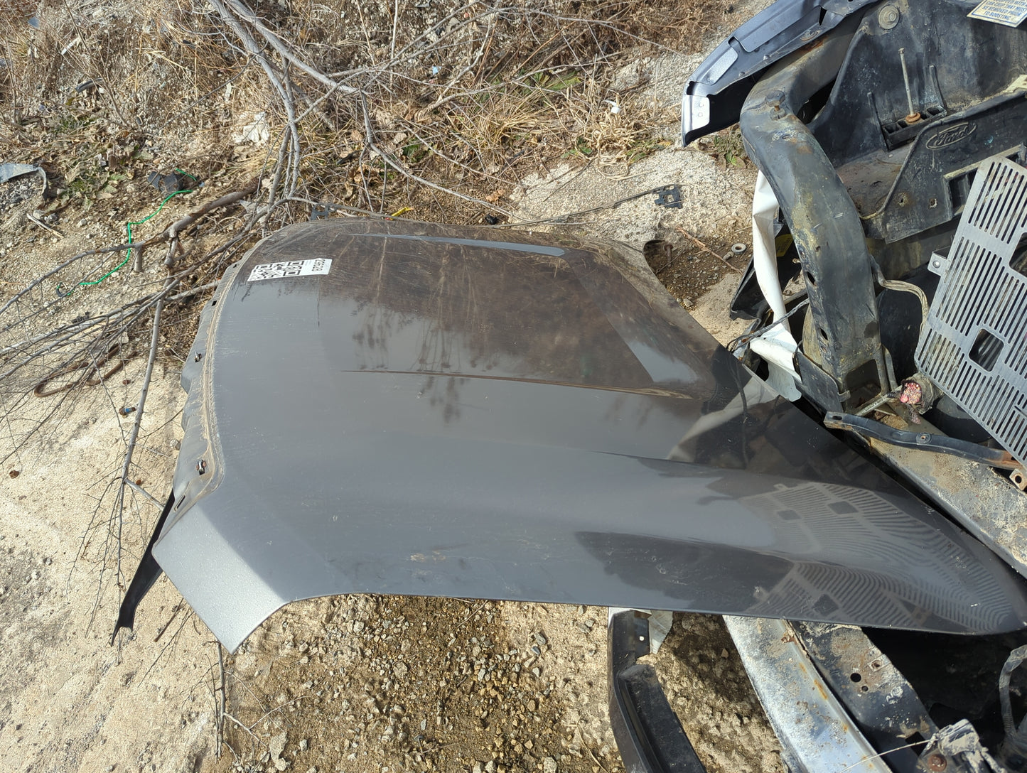 2009-2014 Ford F-150 Hood Oem 1325144 - Oemusedautoparts1.com