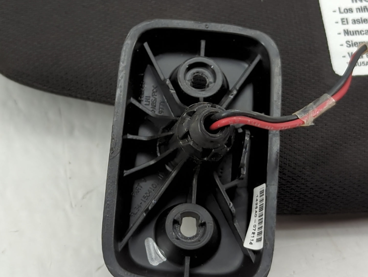 2014 Ford F-150 Sun Visor Shade Replacement Driver Left Mirror Fits OEM Used Auto Parts - Oemusedautoparts1.com