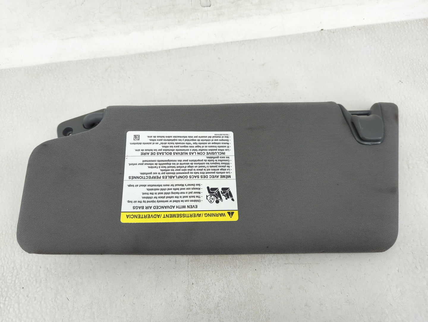 2011-2014 Ford F-150 Sun Visor Shade Replacement Passenger Right Mirror Fits Fits 2011 2012 2013 2014 OEM Used Auto Parts - 