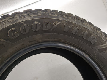 Used Tire LT245/75R17 GOODYEAR WORKHORSE AT 121/118S - Tread Depth 10/32
