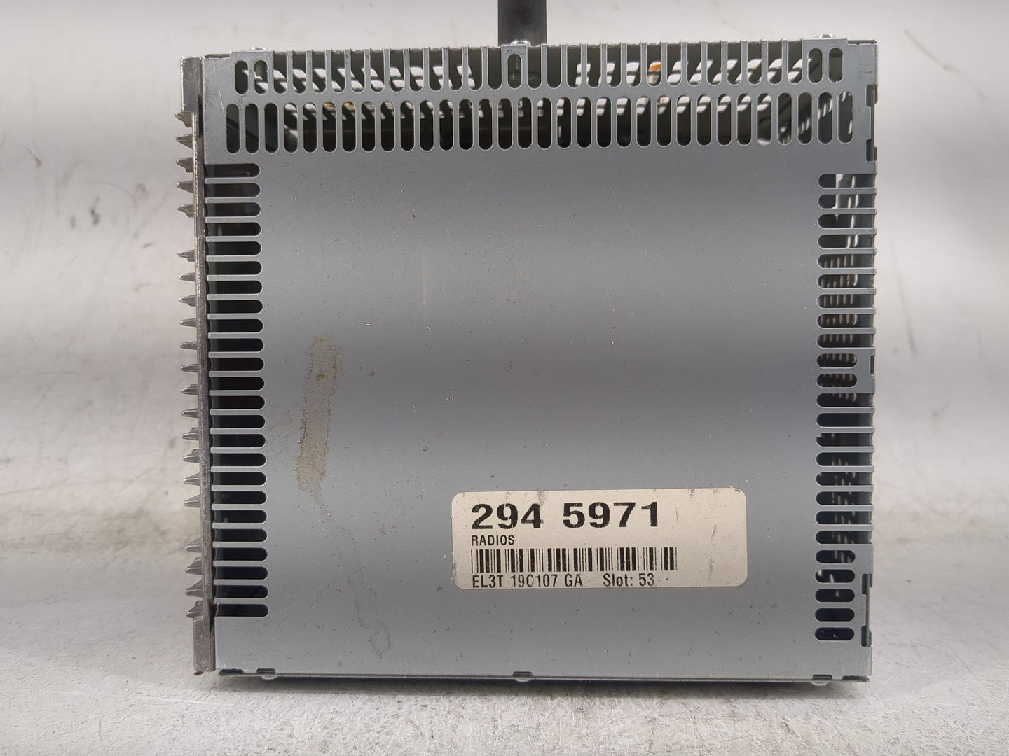 2014 Ford F-150 Radio AM FM Cd Player Receiver Replacement P/N:EL3T-19C107-GA PU-3535A-B, 276-1282-08 Fits OEM Used Auto Par
