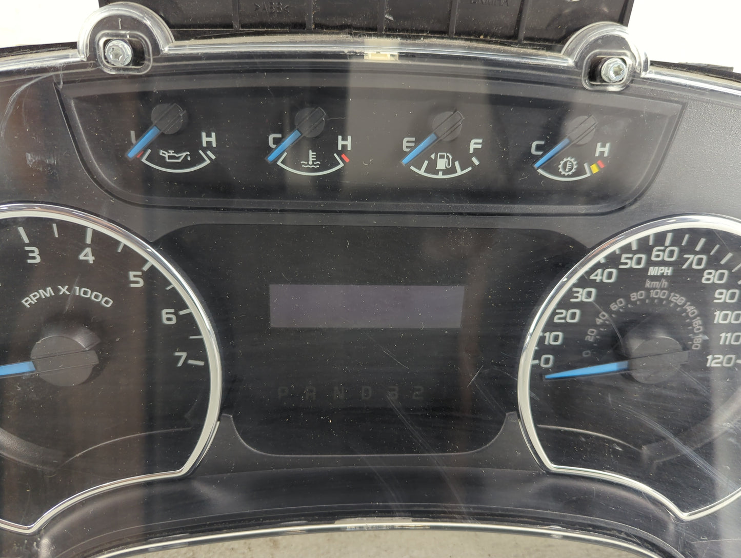 2014 Ford F-150 Instrument Cluster Speedometer Gauges P/N:EL3T-10849-EA Fits OEM Used Auto Parts - Oemusedautoparts1.com