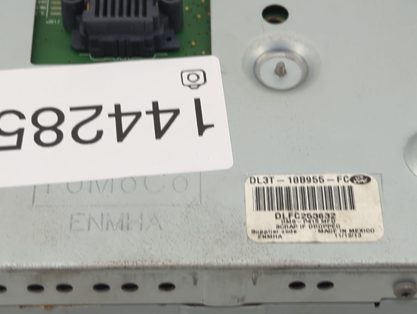 2013-2014 Ford F-150 Radio AM FM Cd Player Receiver Replacement P/N:DL3T-18B955-FC DL3T-18B955-FC Fits Fits 2013 2014 OEM Us