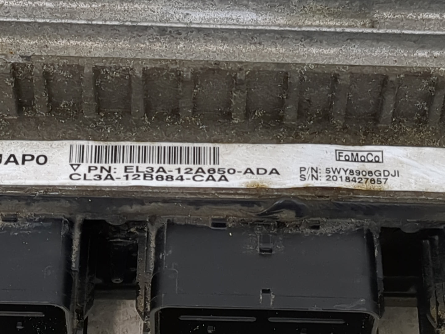 2013-2014 Ford F-150 PCM Engine Control Computer ECU ECM PCU OEM P/N:EL3A-12A650-ABA CL3A-12B684-CAA Fits Fits 2013 2014 OEM