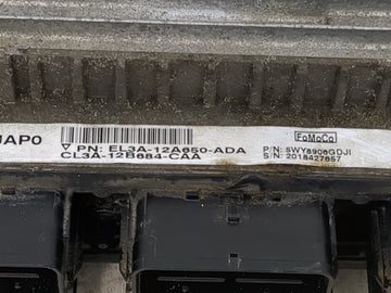 2013-2014 Ford F-150 PCM Engine Control Computer ECU ECM PCU OEM P/N:EL3A-12A650-ABA CL3A-12B684-CAA Fits Fits 2013 2014 OEM Used Auto Parts