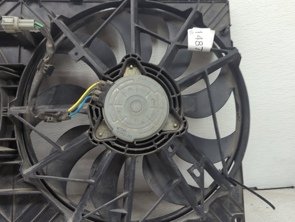 2014 Ford F-150 Electric Radiator Cooling Fan Motor Assembly Fits OEM Used Auto Parts - Oemusedautoparts1.com