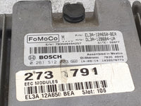 2014 Ford F-150 PCM Engine Control Computer ECU ECM PCU OEM P/N:EL3A-12A650-BEA DL3A-12B684-UA, 0261S12003 Fits OEM Used Aut