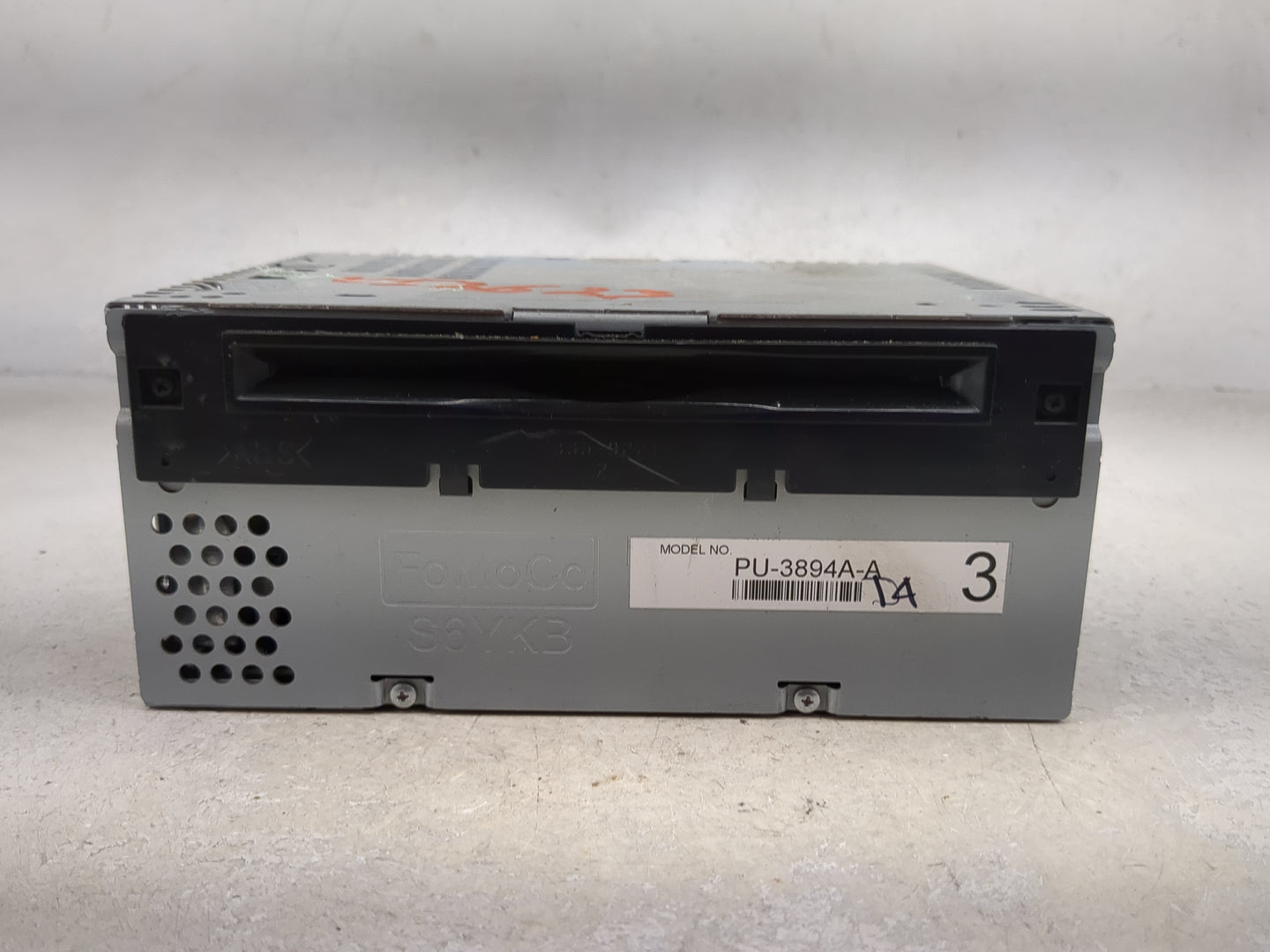 2014 Ford F-150 Radio AM FM Cd Player Receiver Replacement P/N:PU-3894A-A Fits OEM Used Auto Parts - Oemusedautoparts1.com
