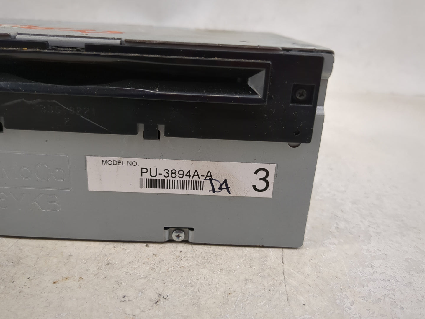 2014 Ford F-150 Radio AM FM Cd Player Receiver Replacement P/N:PU-3894A-A Fits OEM Used Auto Parts - Oemusedautoparts1.com