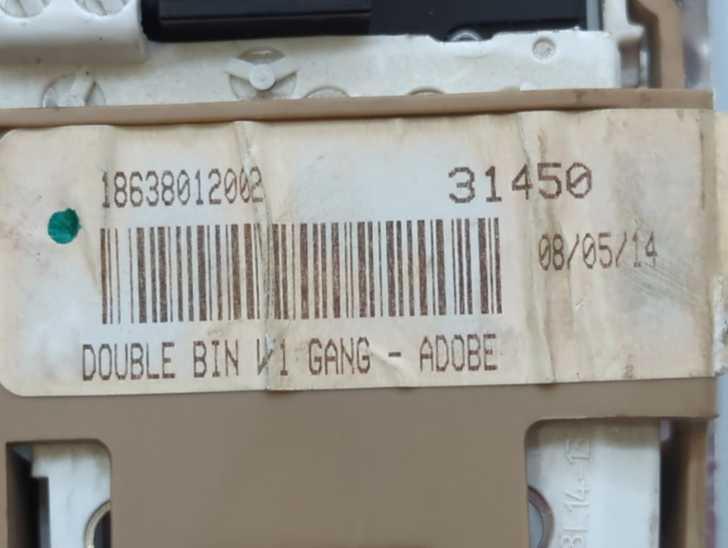 2009-2014 Ford F-150 Center Floor Console P/N:9L34-13D776-C Fits Fits 2009 2010 2011 2012 2013 2014 OEM Used Auto Parts - Oe