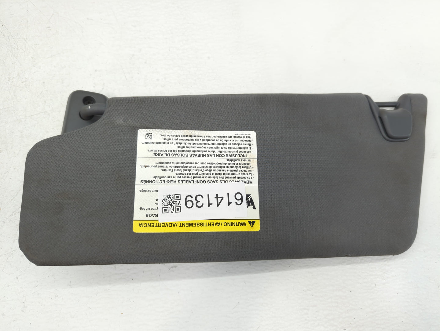 2011-2014 Ford F-150 Sun Visor Shade Replacement Passenger Right Mirror Fits Fits 2011 2012 2013 2014 OEM Used Auto Parts - 