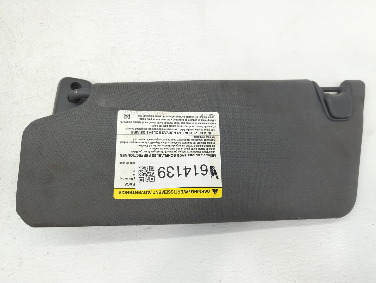 2011-2014 Ford F-150 Sun Visor Shade Replacement Passenger Right Mirror Fits Fits 2011 2012 2013 2014 OEM Used Auto Parts - 