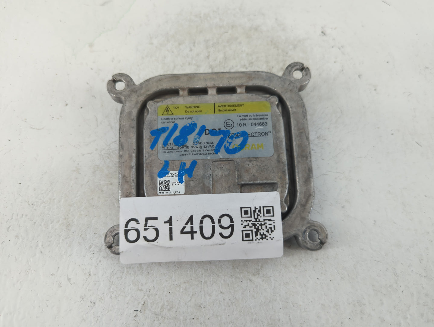2011-2014 Ford F-150 Headlight Ballast Head Light - Oemusedautoparts1.com