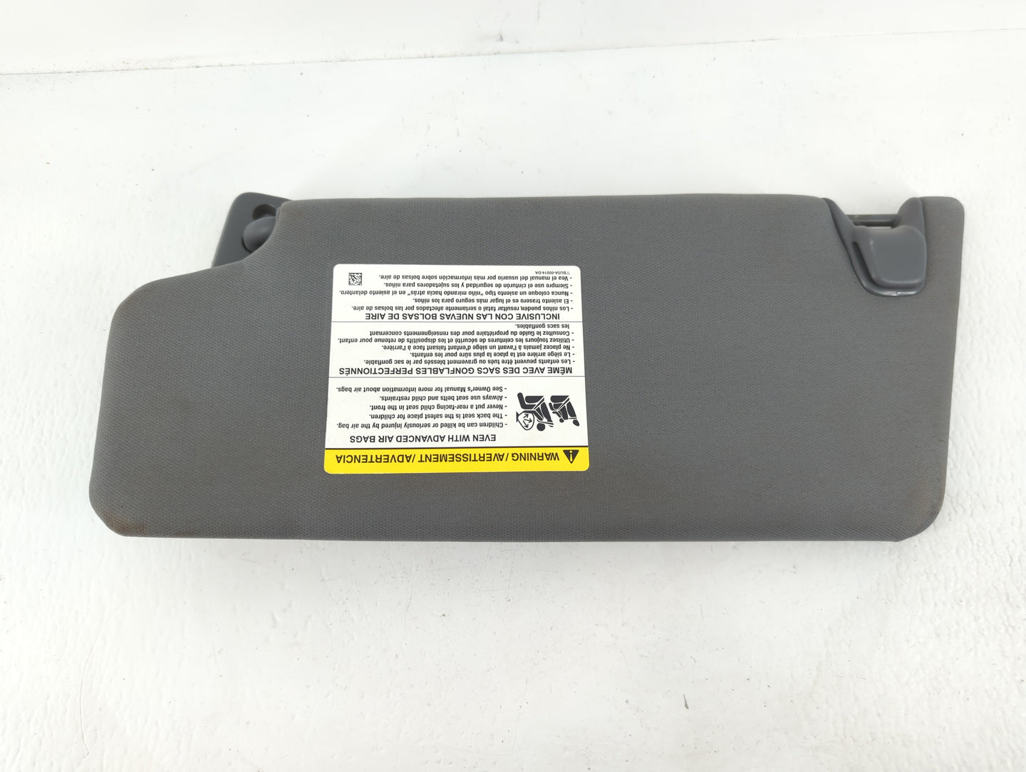 2011-2014 Ford F-150 Sun Visor Shade Replacement Passenger Right Mirror Fits Fits 2011 2012 2013 2014 OEM Used Auto Parts - 
