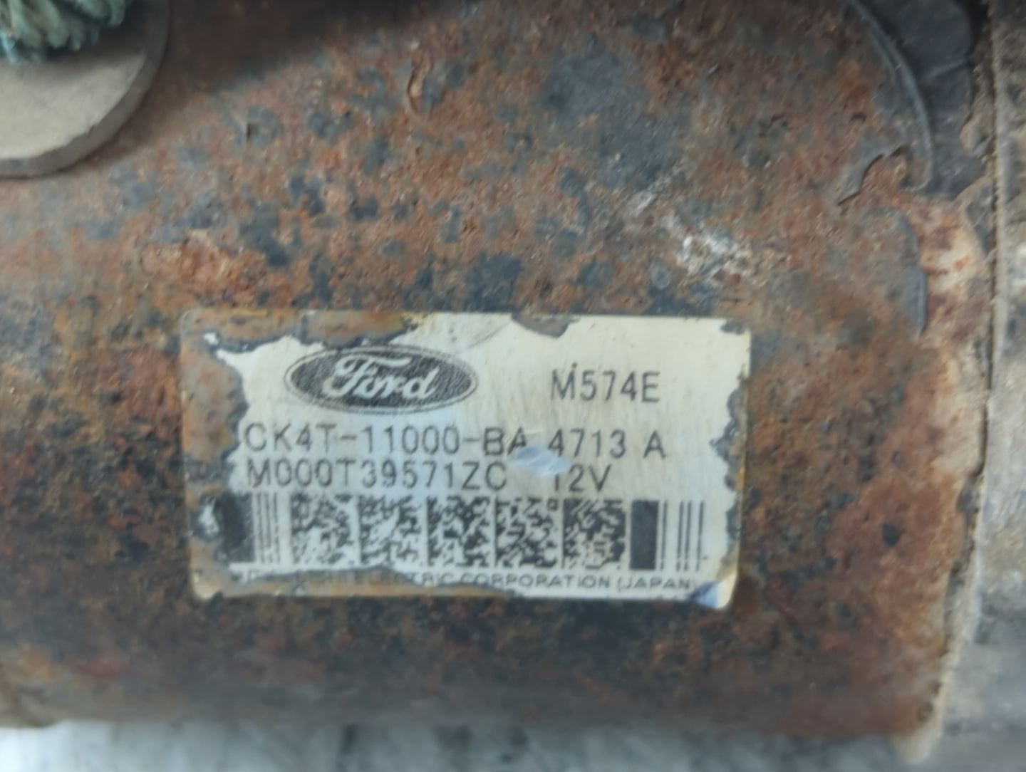 2011-2014 Ford F-150 Car Starter Motor Solenoid OEM P/N:M000T39571ZC CK4T-11000-BA Fits Fits 2011 2012 2013 2014 2015 OEM Us