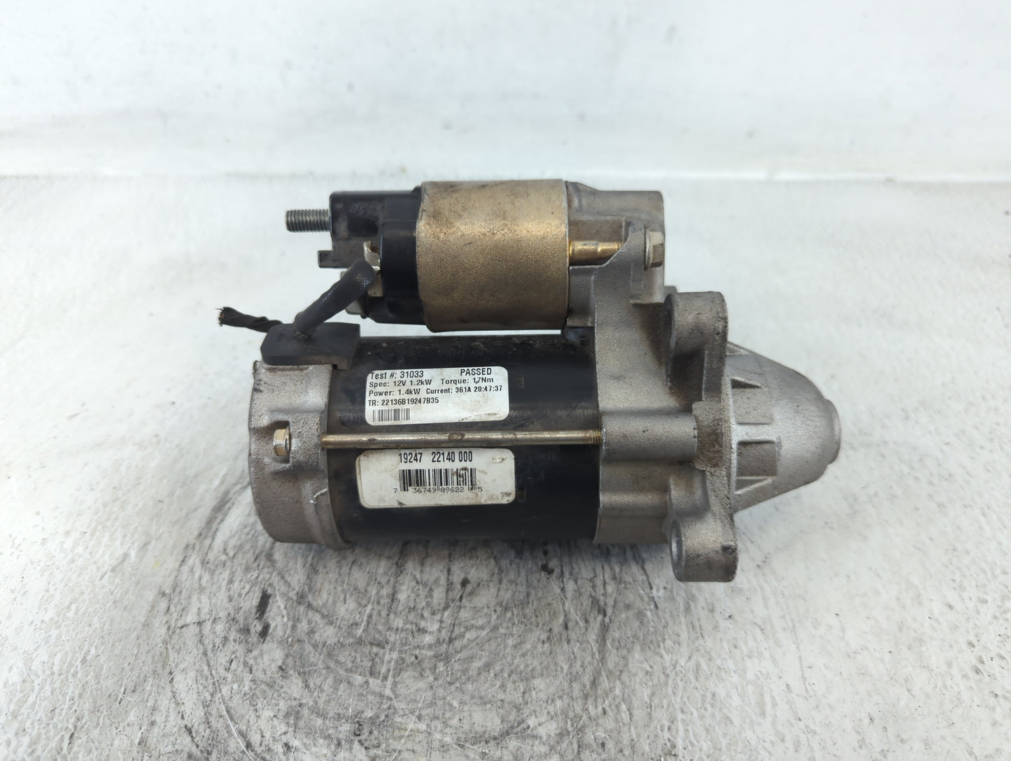 2013-2015 Ford F-150 Car Starter Motor Solenoid OEM P/N:19247 22140 000 22136B19247B35 Fits OEM Used Auto Parts - Oemusedaut