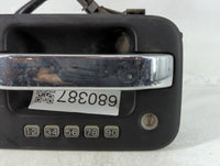 Ford F-150 Driver Front Left Door Handle Exterior Assembly Black 680387 - Oemusedautoparts1.com