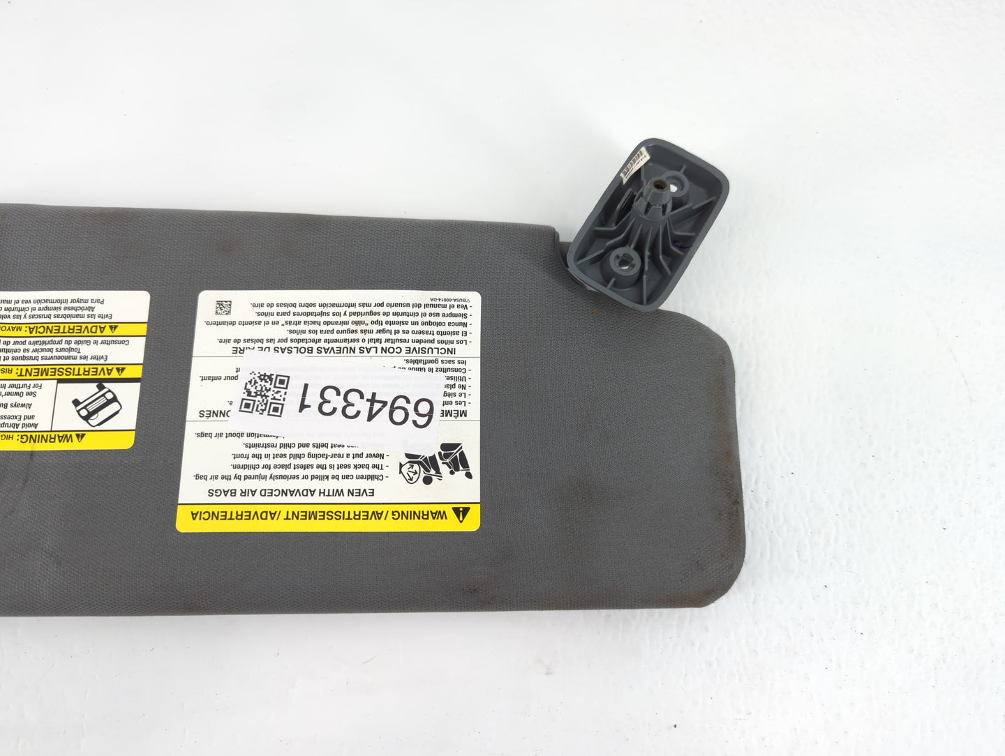 2011-2014 Ford F-150 Sun Visor Shade Replacement Driver Left Mirror Fits Fits 2011 2012 2013 2014 OEM Used Auto Parts - Oemu