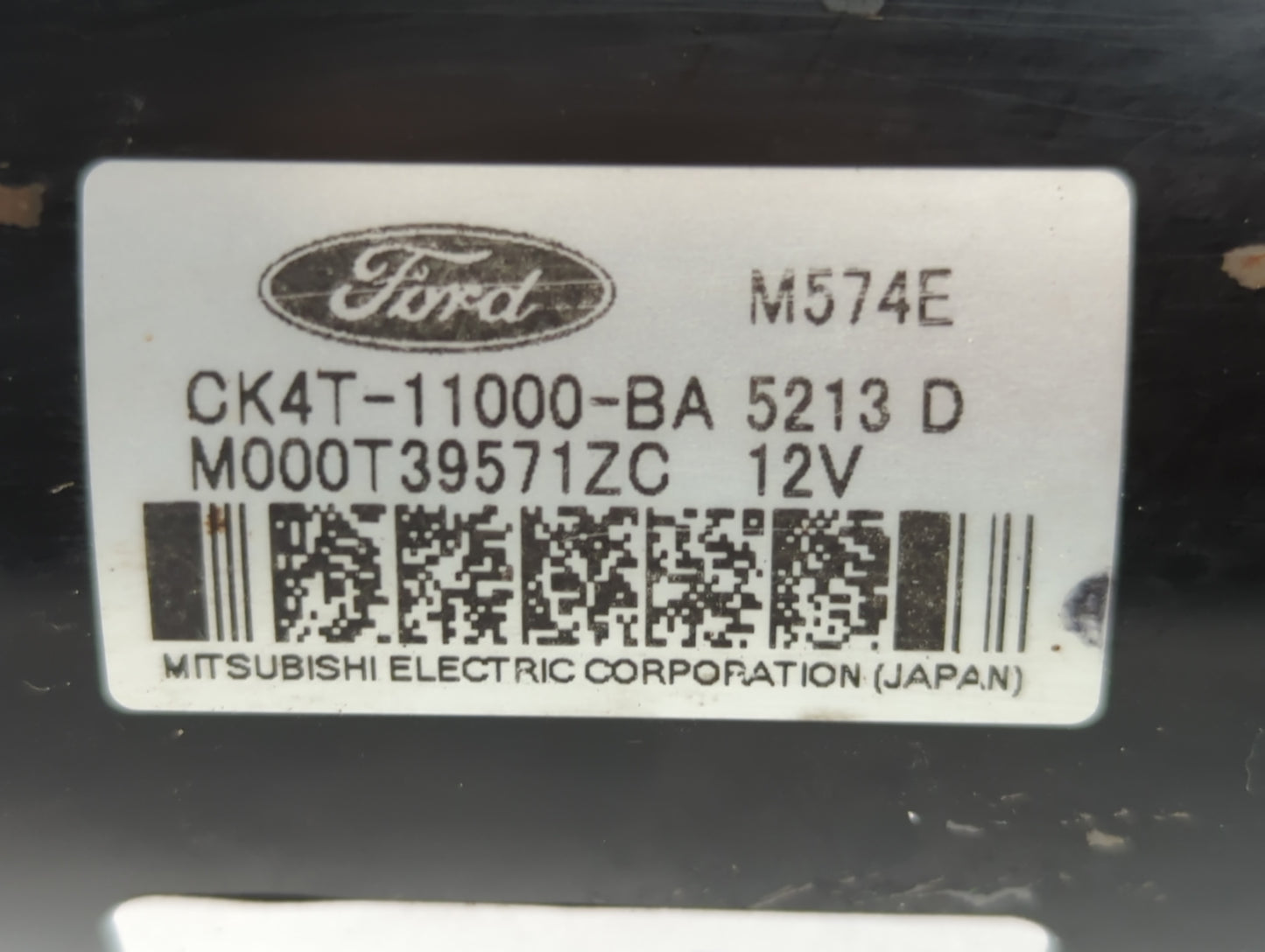 2011-2014 Ford F-150 Car Starter Motor Solenoid OEM P/N:M000T39571ZC CK4T-11000-BA Fits Fits 2011 2012 2013 2014 2015 OEM Us