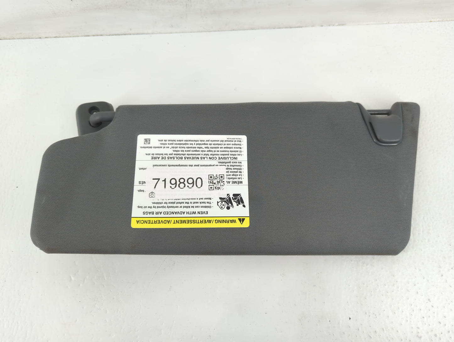 2011-2014 Ford F-150 Sun Visor Shade Replacement Passenger Right Mirror Fits Fits 2011 2012 2013 2014 OEM Used Auto Parts - 