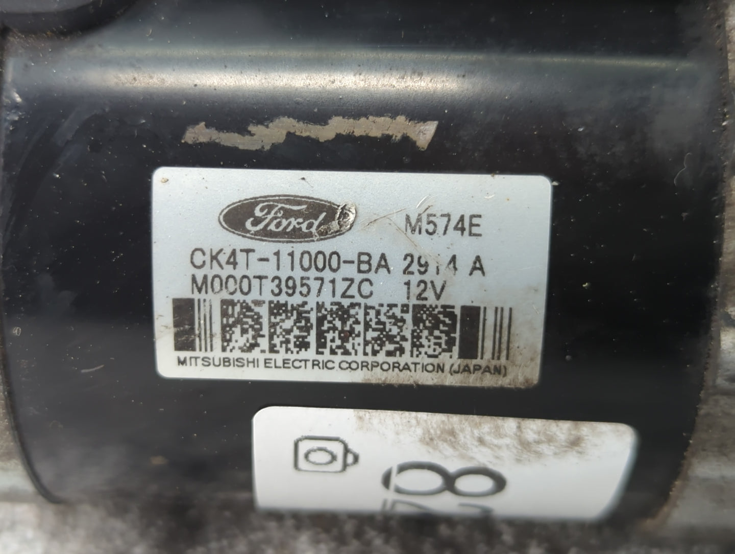 2011-2014 Ford F-150 Car Starter Motor Solenoid OEM P/N:CK4T-11000-BA Fits Fits 2011 2012 2013 2014 2015 OEM Used Auto Parts