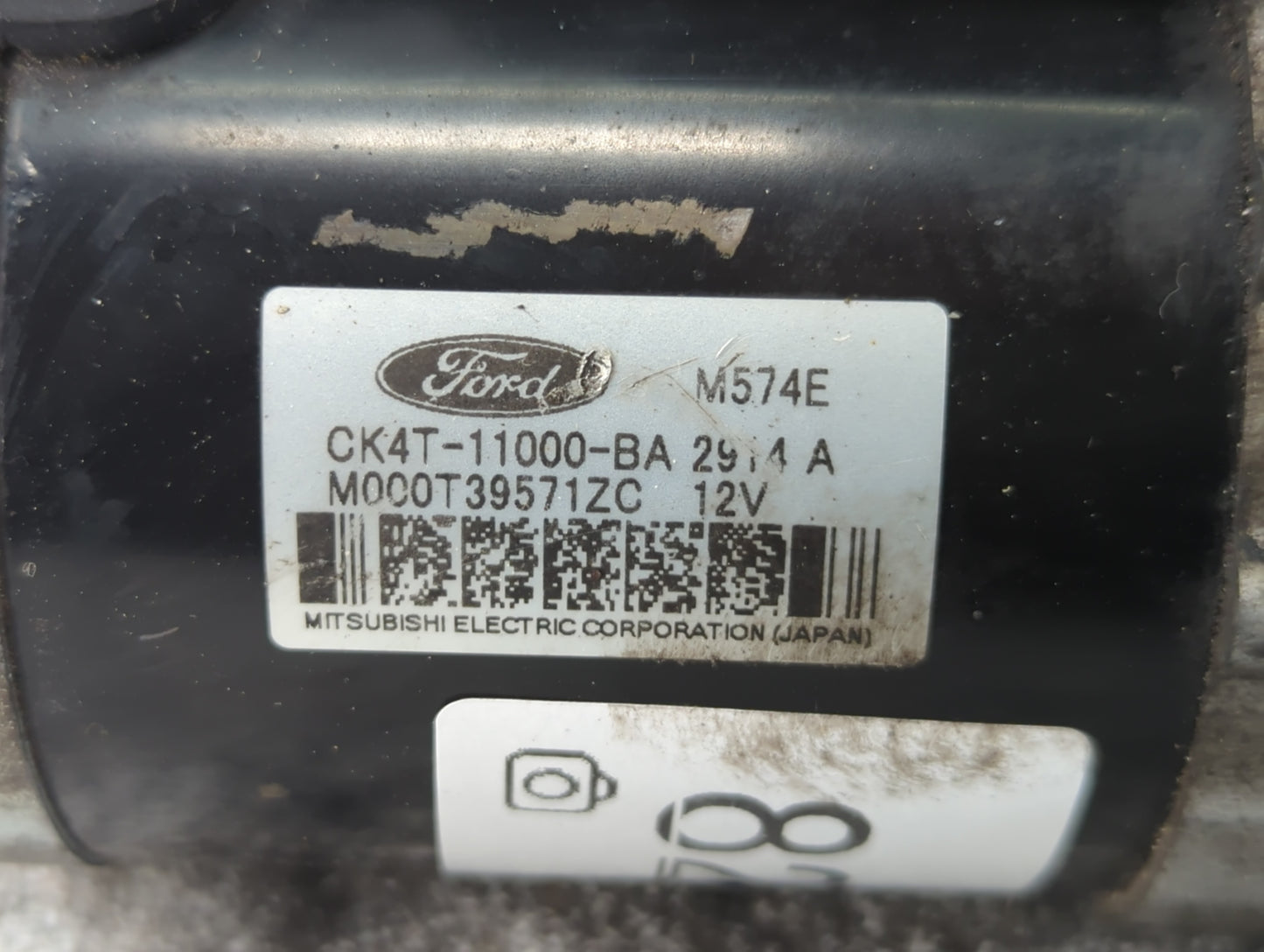 2011-2014 Ford F-150 Car Starter Motor Solenoid OEM P/N:CK4T-11000-BA Fits Fits 2011 2012 2013 2014 2015 OEM Used Auto Parts