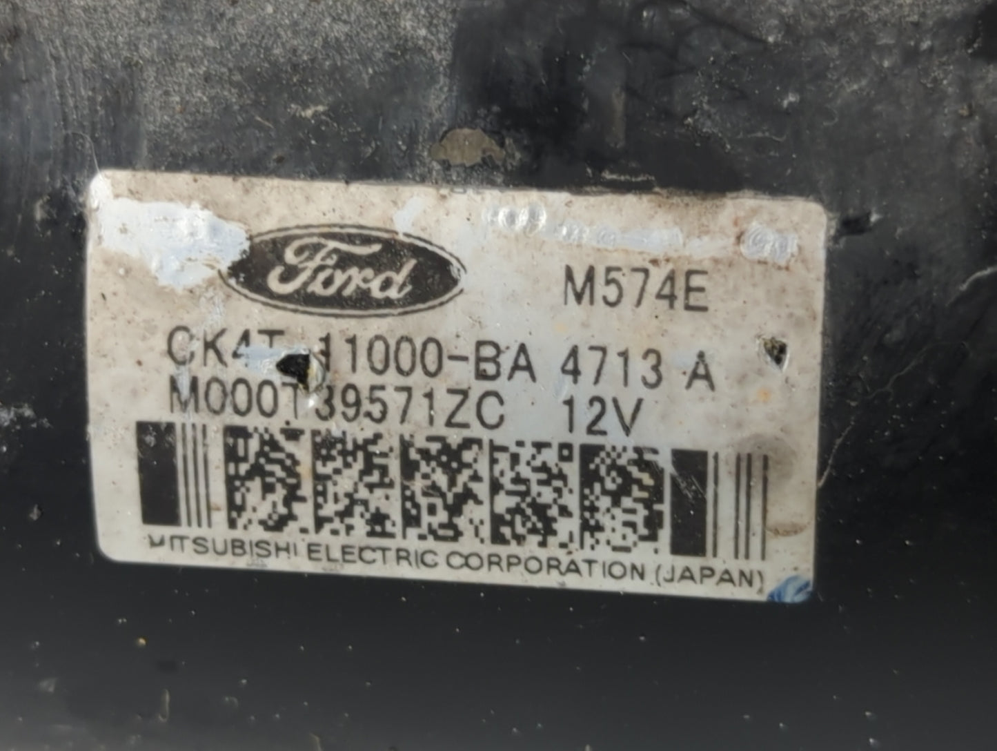 2011-2014 Ford F-150 Car Starter Motor Solenoid OEM P/N:M000T39571ZC CK4T-11000-BA Fits Fits 2011 2012 2013 2014 2015 OEM Us
