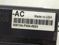 2014 Ford F-250 Transmission Control Module Tcu Tcm 00510a-f404-0824 - Oemusedautoparts1.com