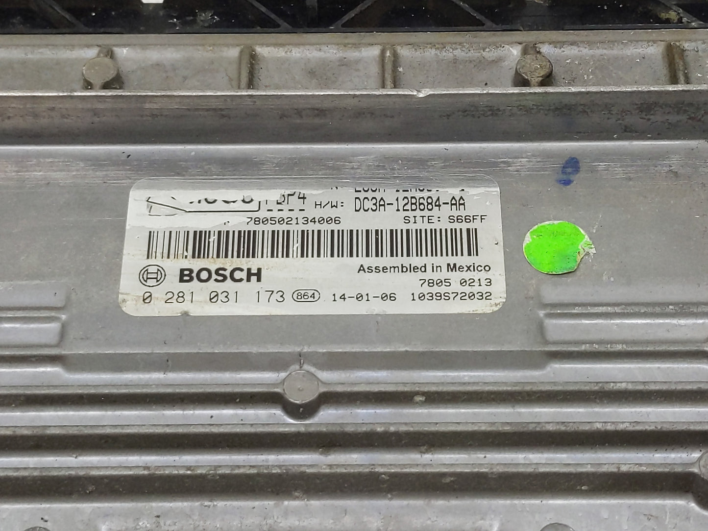 2011-2016 Ford F-350 Super Duty PCM Engine Control Computer ECU ECM PCU OEM P/N:0 281 031 Fits Fits 2011 2012 2013 2014 2015