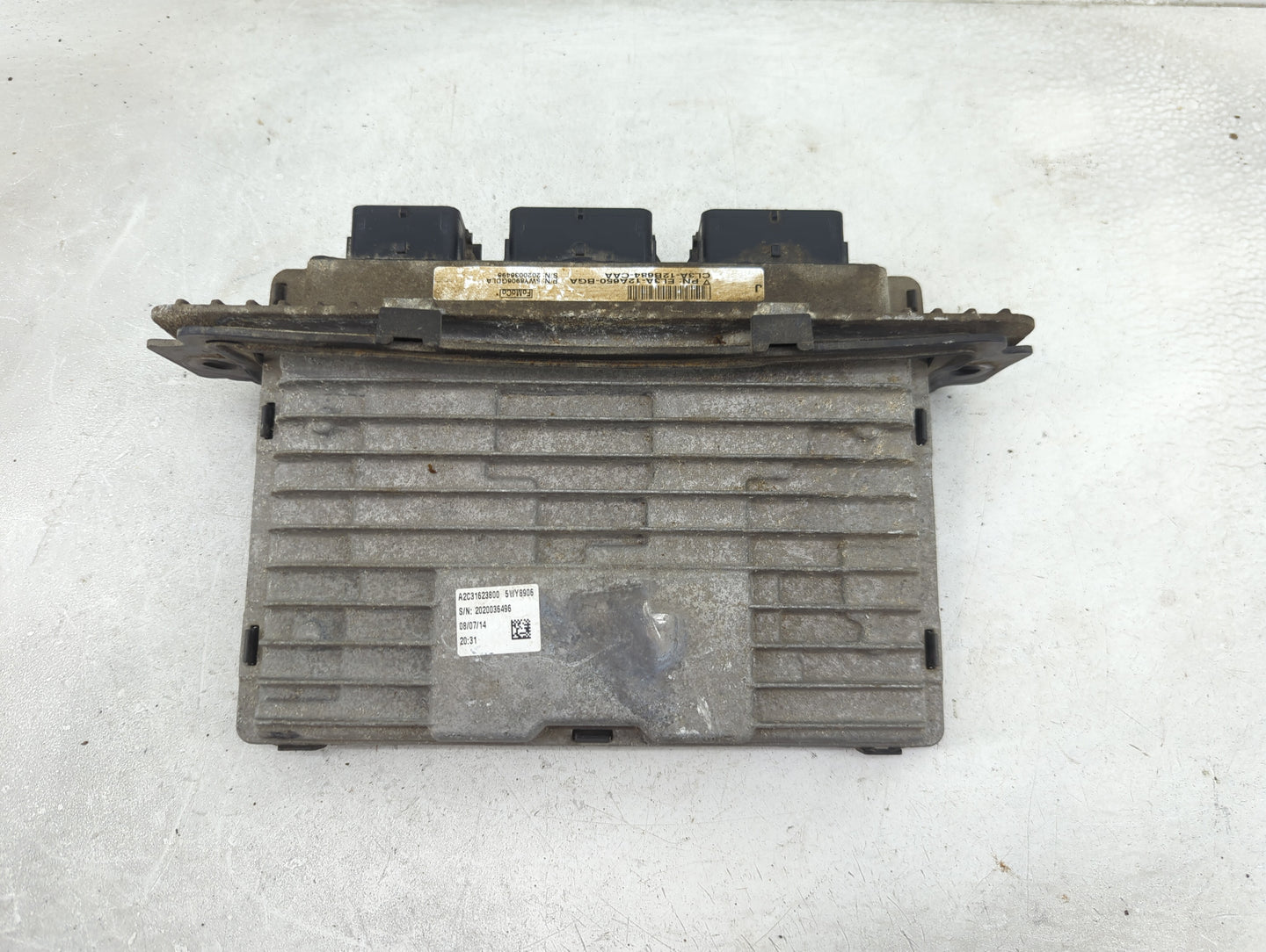 2014 Ford F150 PCM Engine Control Computer ECU ECM PCU OEM P/N:EL3A-12A650-BGA EL3T-12B684-CAA, A2C31623800 Fits Fits 2013 O